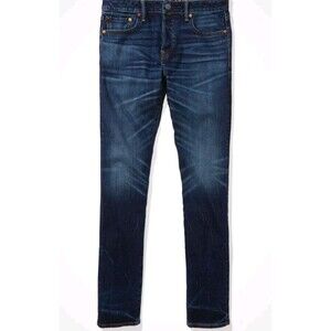 AE 77 American Eagle The Classic Japanese Selvedge Button Fly Jeans Women 32x32